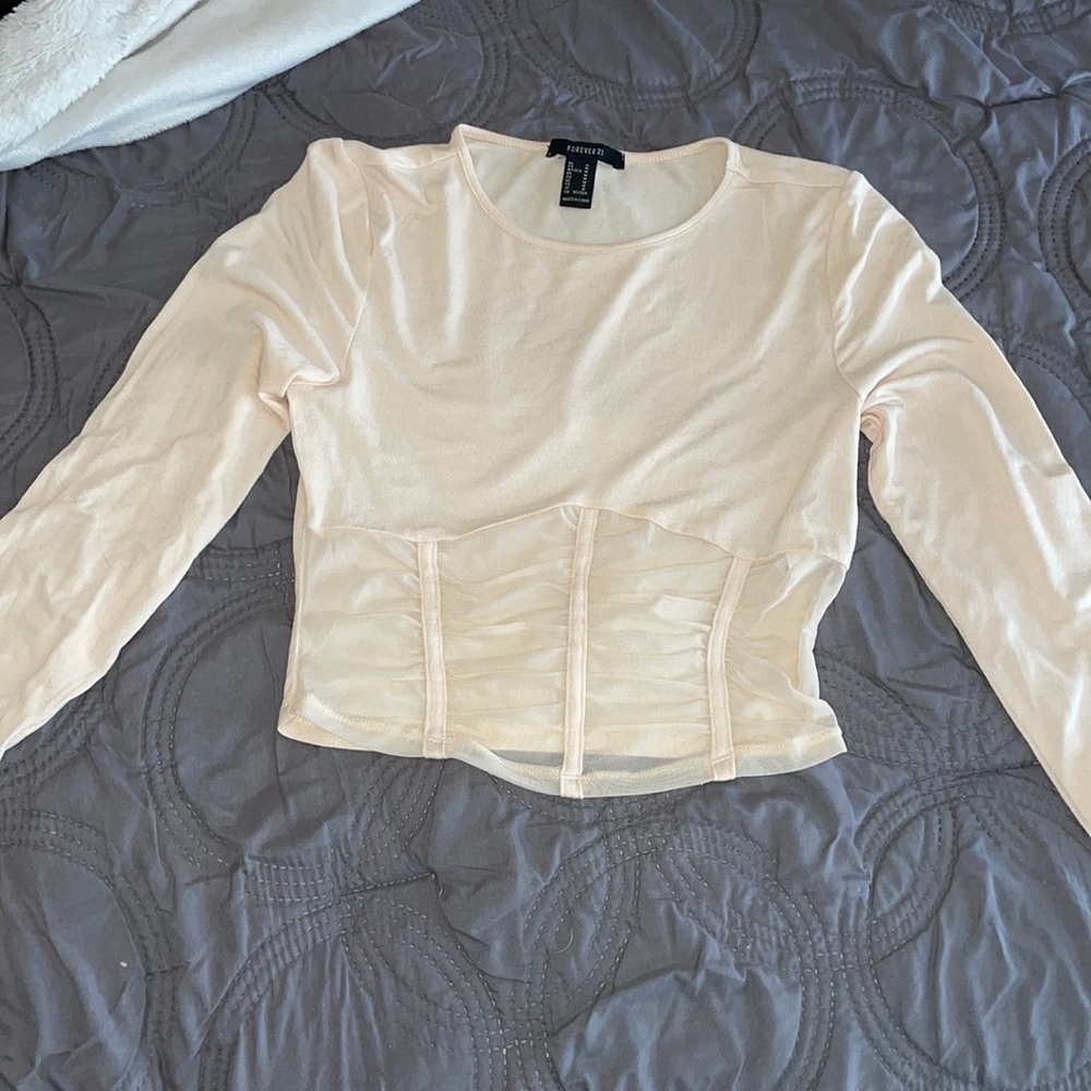 Super cute forever 21 sheer top